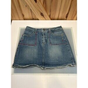 Vintage Nickelodeon Unfabulous Y2K Denim Skirt Girl's Size 16